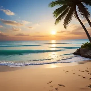 summer beach background