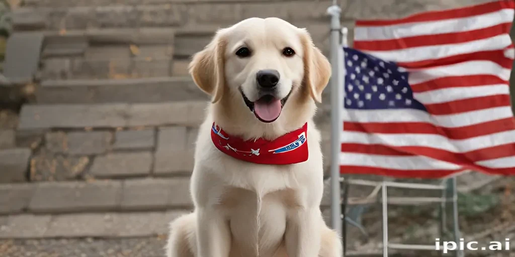 american eagle dog