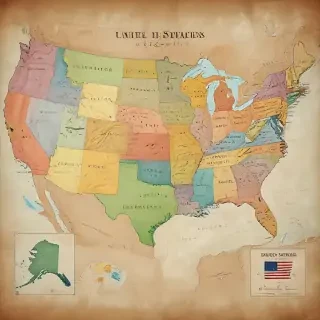 map of the united states