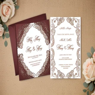 wedding invitation back ground