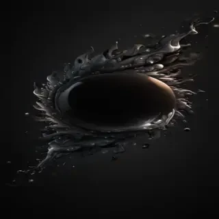 black png background