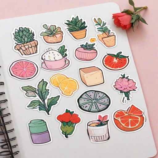 printable sticker aesthetic