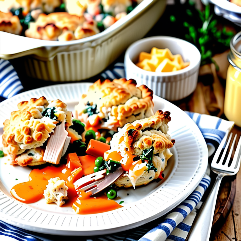 chicken cobbler cheddar bay biscuits