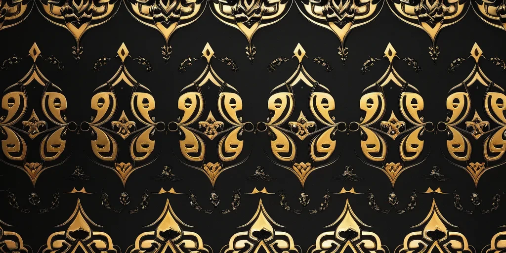 black and gold wallpaper