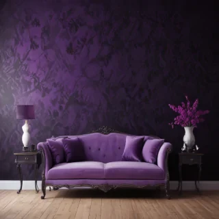 purple and black wallpaper