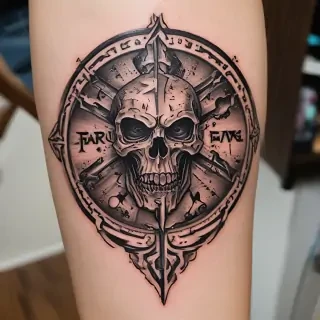 fear god tattoo