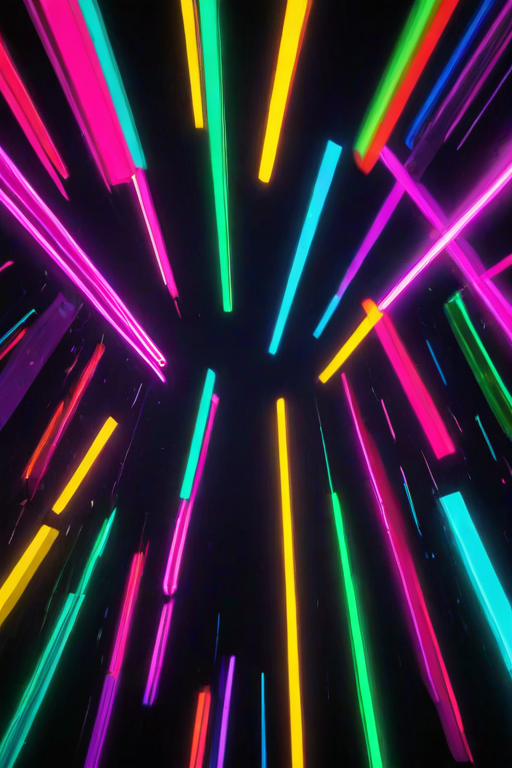 neon colored backgrounds