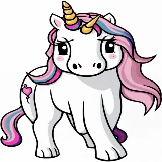 clipart unicorn