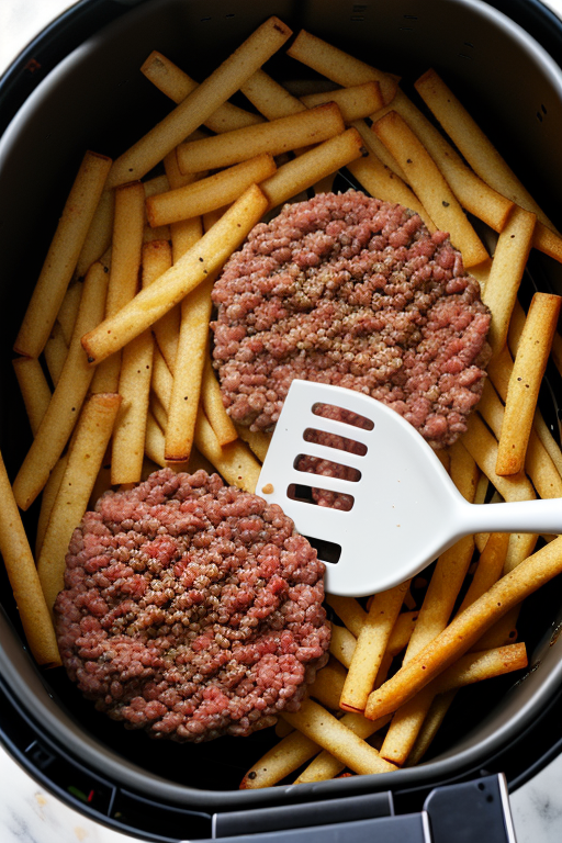 how to cook ground beef in air fryer