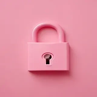 pink lock screen
