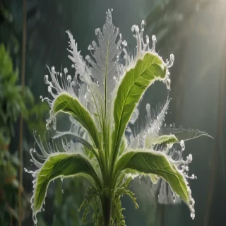 transparent plant