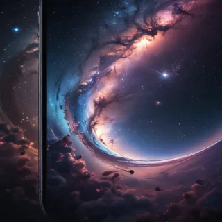 iphone galaxy wallpaper