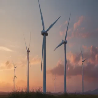 wind turbine png