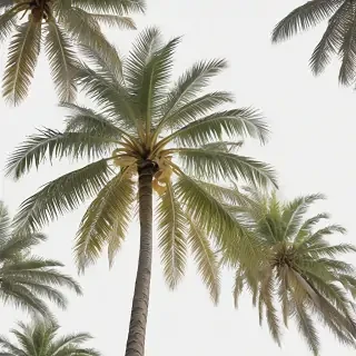 palm tree transparent background
