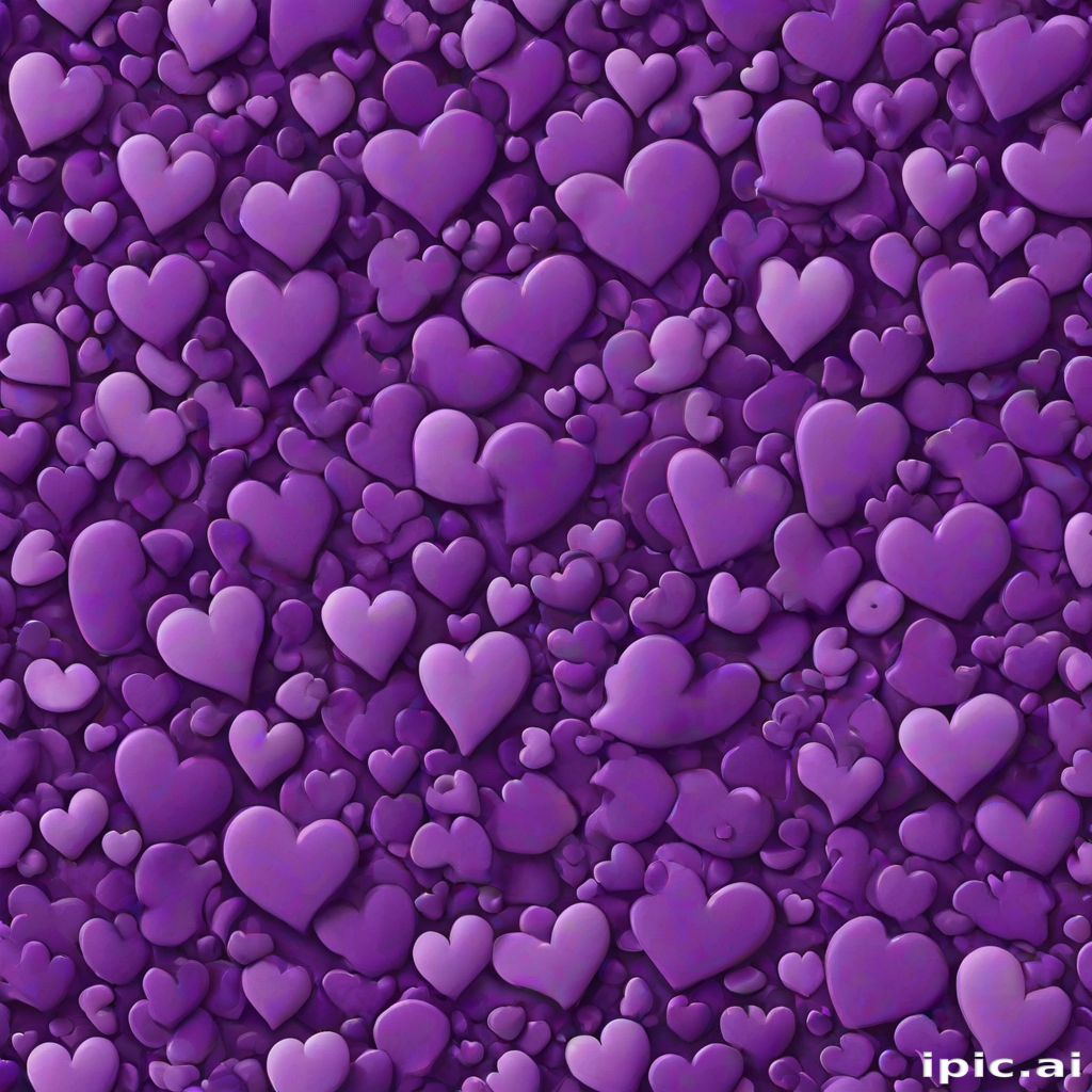 purple hearts wallpaper