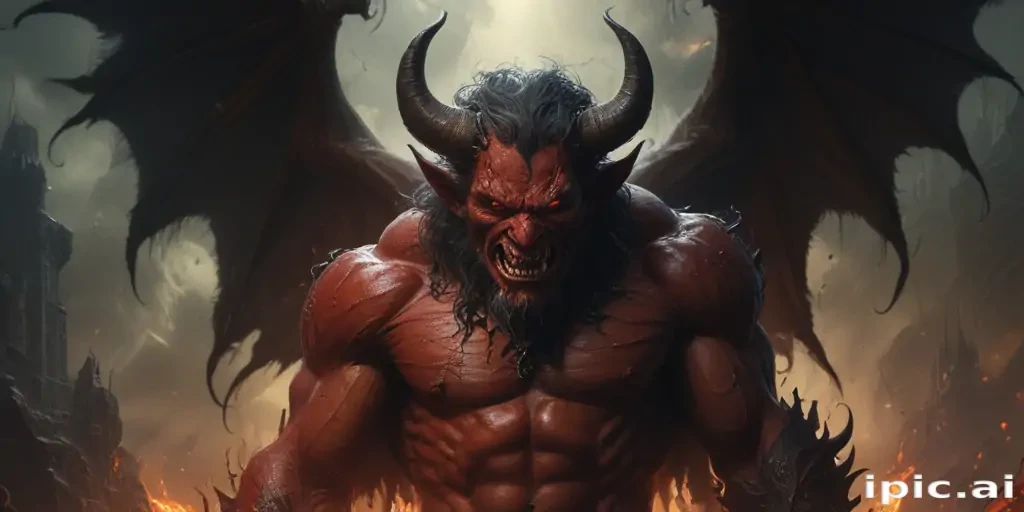 wallpaper of the devil