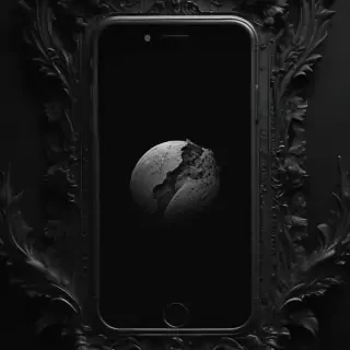 iphone wallpaper aesthetic black