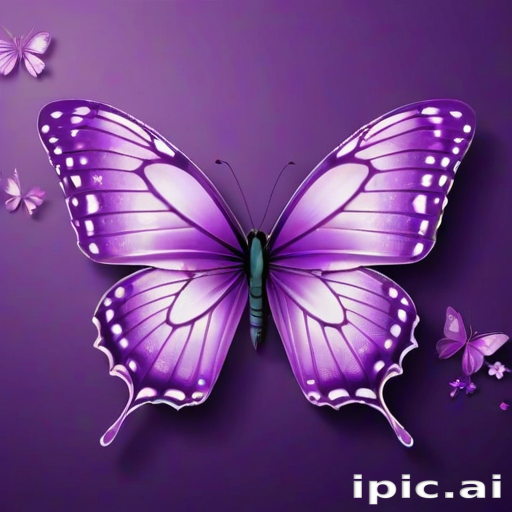 purple wallpapers butterfly