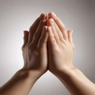 pray hands png