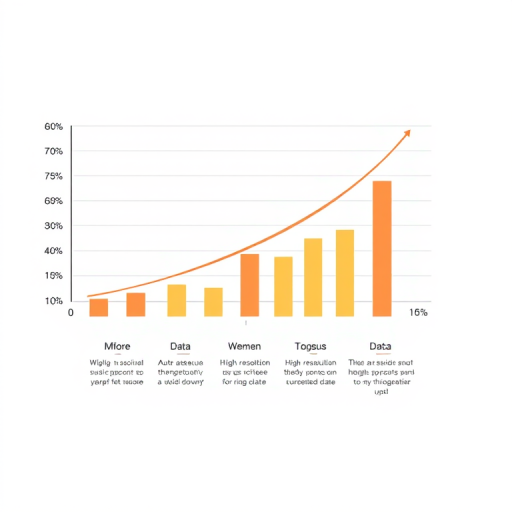 Create a detailed infographic illustrating a graph overlaying a bar chart with a smooth curve passing through selected data points, using a Canon EOS R5 with a 50mm f/1.2 lens, aperture set to f/4 for sharpness, with a clean, minimalist design, high-resolution rendering at 300 DPI, studio lighting for clarity, and a white background for contrast.
