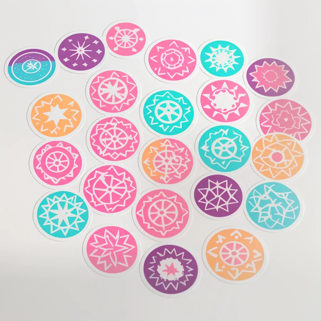 aesthetic stickers printable