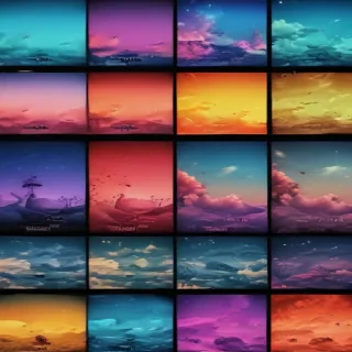 aesthetic aura gradient