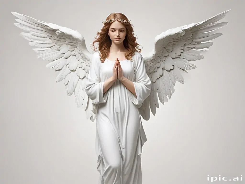 clipart of angels with wings