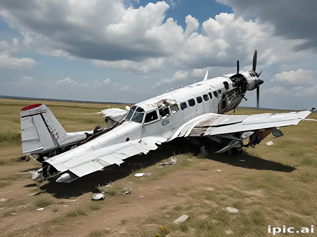 crashed plane png