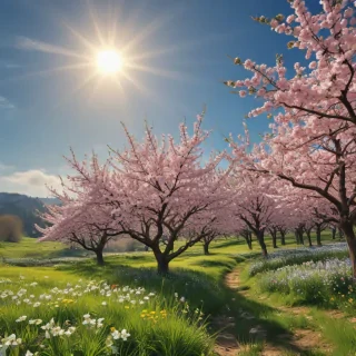spring desktop wallpaper aesthetic