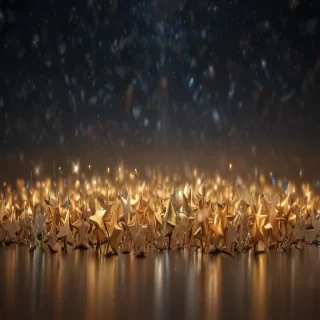glittering stars png