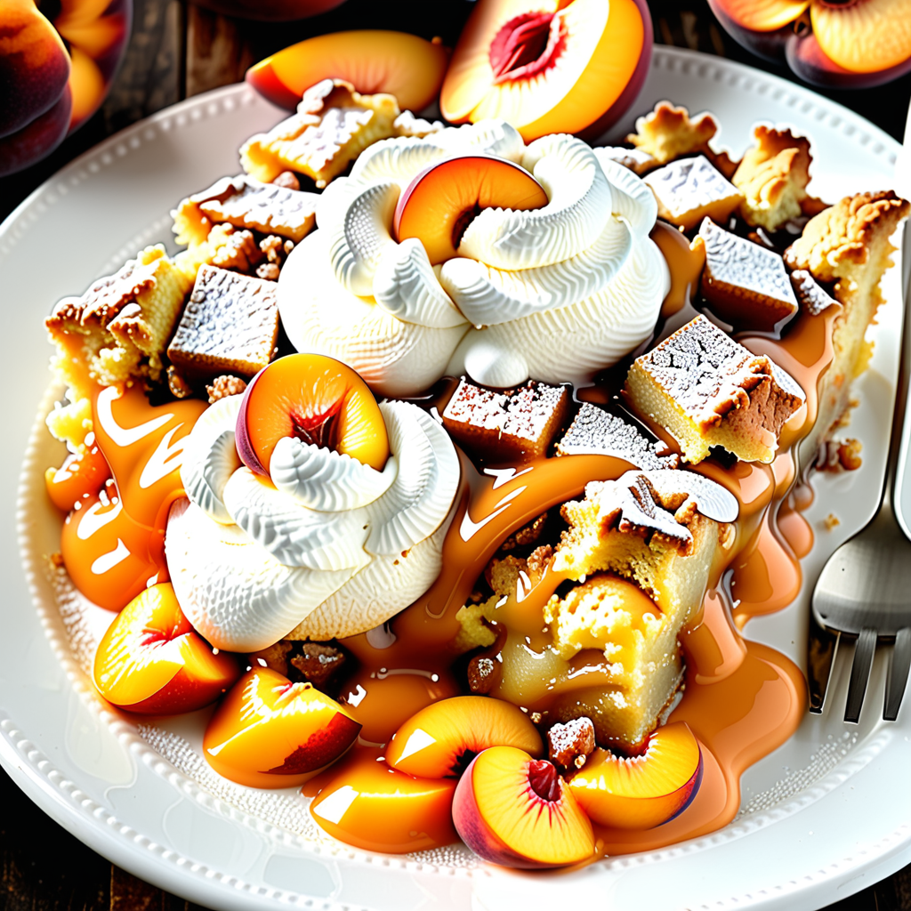 peach cobbler using yellow cake mix