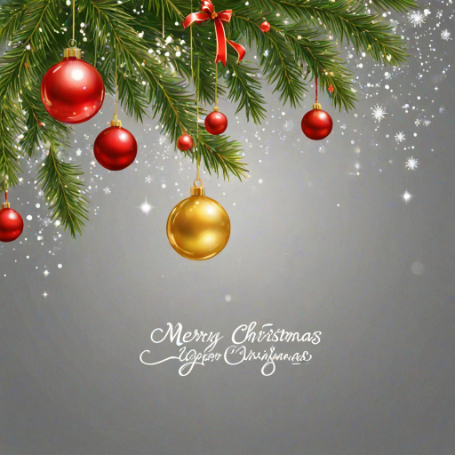 transparent merry christmas