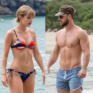 taylor swift bikini travis kelce
