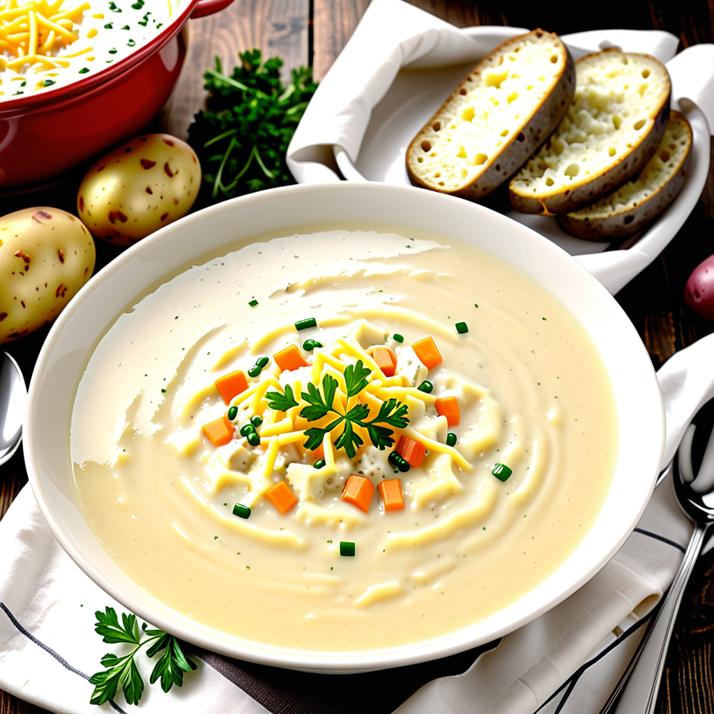 potato soup with instant mashed potatoes