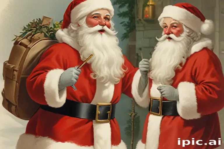 vintage santa images