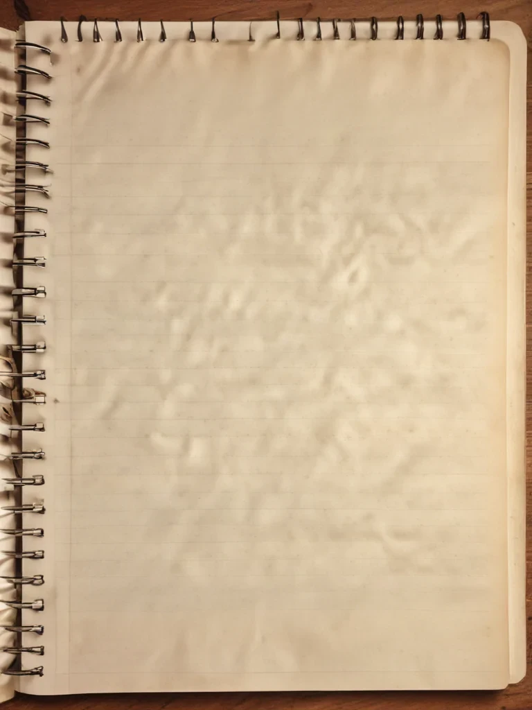 notebook page background