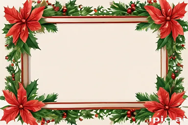 christmas frame clip art