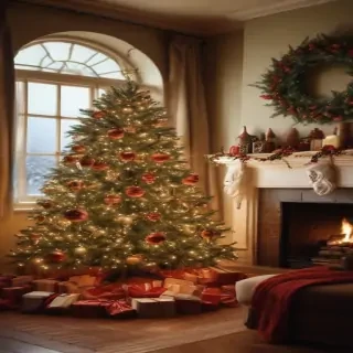 christmas pictures aesthetic