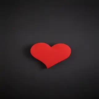 red heart