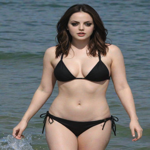 elizabeth gillies bikini