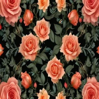 rose border
