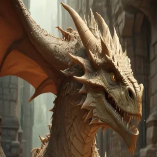 cartoon of a dragon