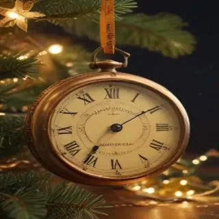 happy new year vintage