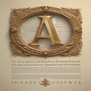 letters as images