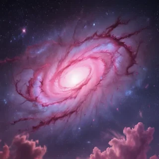 pink galaxy wallpaper