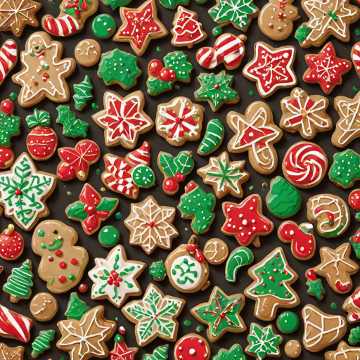 clip art christmas cookies
