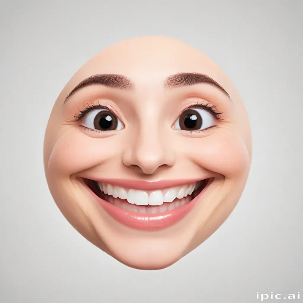 smiling face transparent