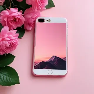 iphone pink aesthetic wallpaper