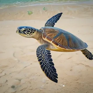 sea turtle desktop background