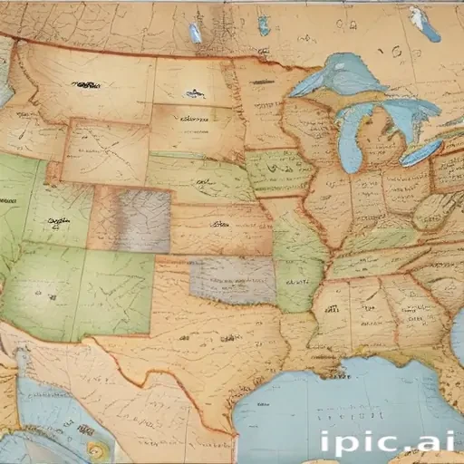 mapa usa